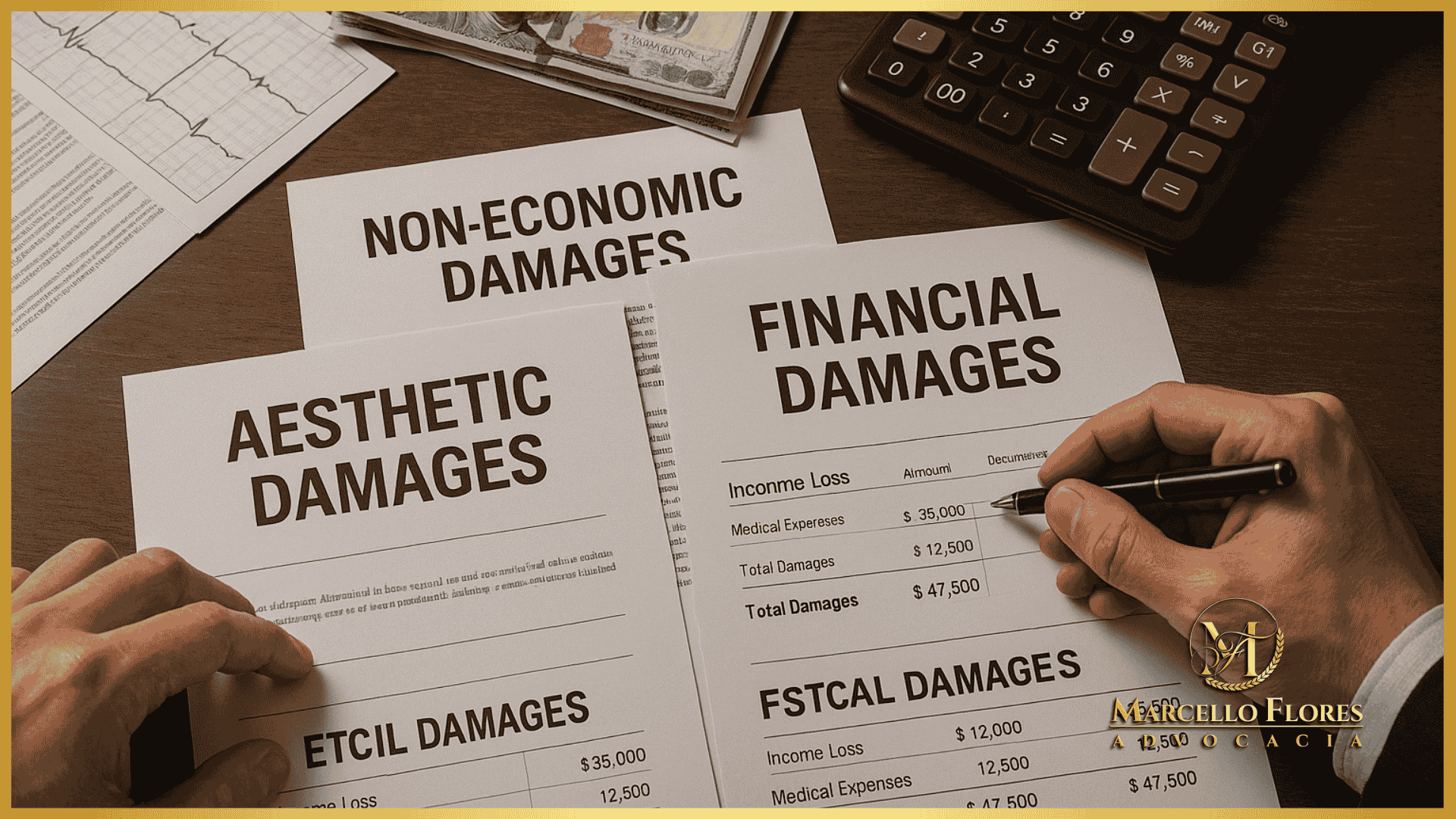 Critérios para cálculo de indenização por erro médico