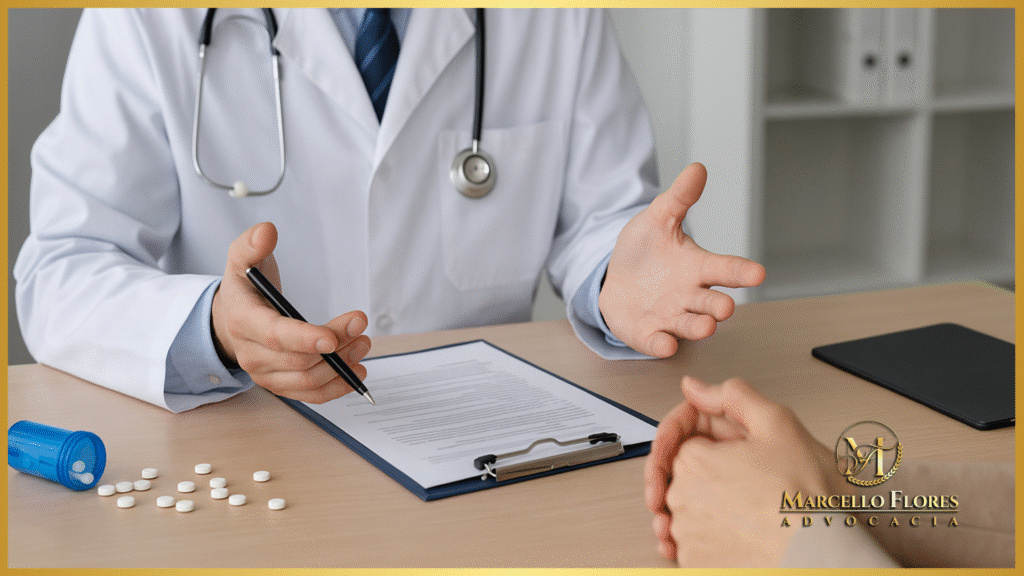 Erro de diagnóstico médico – paciente aguardando resultado de exame