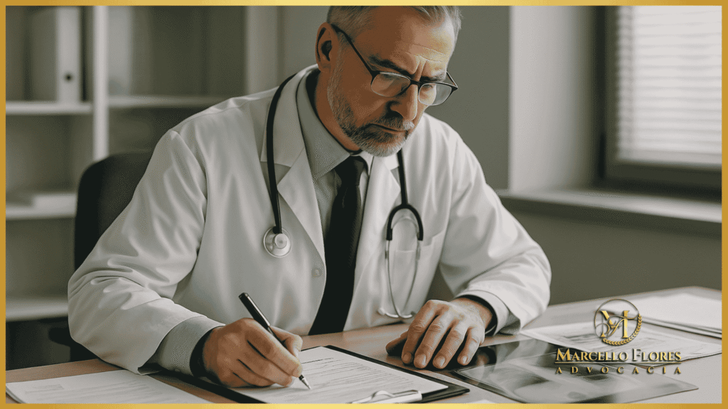 Perícia médica em processo de erro médico