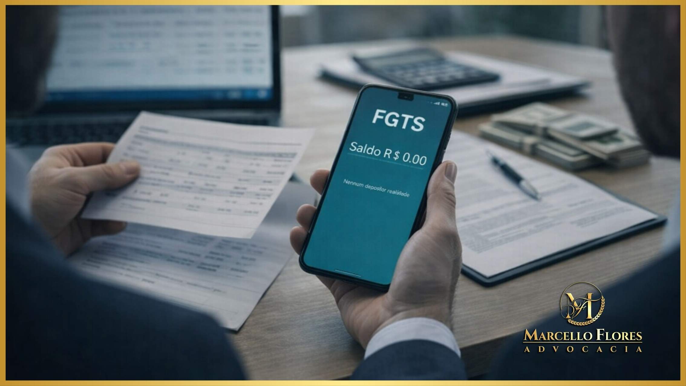 FGTS não depositado — direitos do trabalhador e orientação jurídica