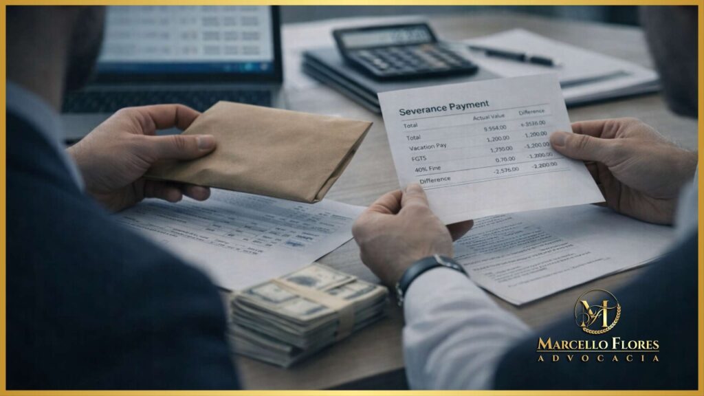 Verbas rescisórias pagas a menor — direitos do trabalhador na rescisão